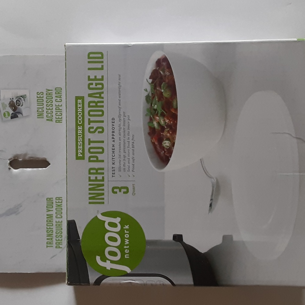 Food Network Pressure Cooker Accessory 3-qt. Silicone Lid